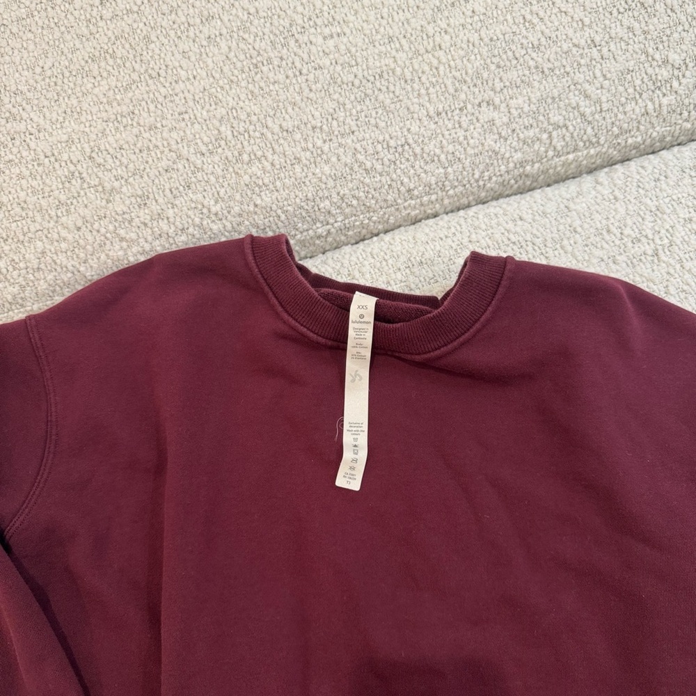 Lululemon Oversized Crew Neck Sweatshirt - Picture 2 of 3